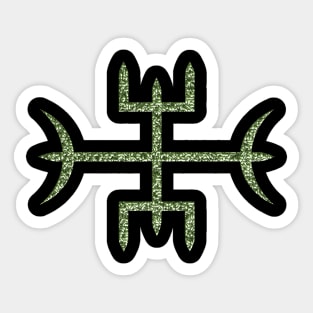 Icelandic Magical Stave End Strife Sticker